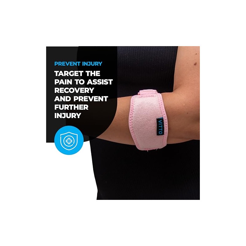 VITTO Elbow Support for Men & Women - Tennis Elbow