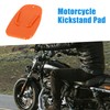 A ABSOPRO Motorcycle Kickstand Support Pad Side Stand Extension Pad