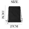 GVSAVY Insulated Lunch Cooler, Drawstring Bag, Waterproof Foldable, Aluminum, Mini