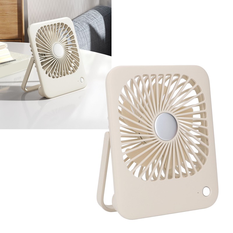 Desk Fan 3 Speed Adjustable Low Noise Powerful Portable Small