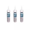 Dow Aluminum 999-A Silicone Building & Glazing Sealant Cartridge 3-Pack