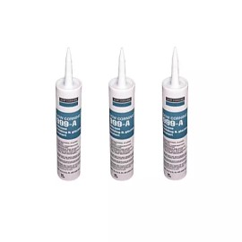 Dow Aluminum 999-A Silicone Building & Glazing Sealant Cartridge 3-Pack