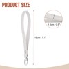 PATIKIL Leather Wristlet Strap, PU Leather Wristlet Keychain Strap Hand