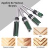Gasea 4pcs 1/4 Inch Shank Flush Trim Pattern Template Router