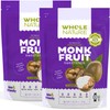 Whole Nature 100% Monk Fruit Sweetener With Erythritol Granulated -