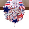 LeLehome 14" X 72" July 4th Holiday Table Runner for