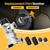 Ignition Switch Lock Cylinder Assembly with Intelligent Key Shell Compatible