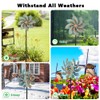 Stargarden Retro Outdoor Wind Spinners, 13.4 Inch Metal Wind Sculptures