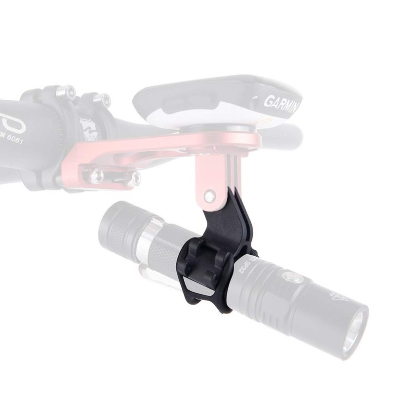 JooFn 2pcs Flashlight Holder Bicycle Bike Torch Light Mounting Bracket