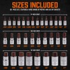HORUSDY Allen Socket Set, 32-Piece Hex Bit Socket Set,SAE and