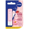 NIVEA 2-in-1 Moisturizing Lip Scrub, 4.8g | Exfoliating & Enriched