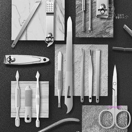 Mimi Shop Y01 19 types of steel earpicks and nail clippers, Baltol Management bcd998 / 스틸 귀이개 손톱깍이 19종 발톨관리bcd998