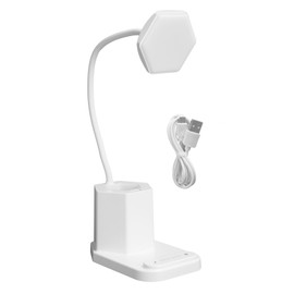 Desk Lamp with Pencil Holder LED USB Rechargeable Students EyeCaring Study Table Lamp Multifunctional Colorful Lamp