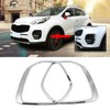 1 Pair of Front Fog Light Lamp Cover Trim Frame