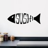 Vinyl Wall Decal Sushi Logo Restaurant Japanese Cuisine Stickers Large