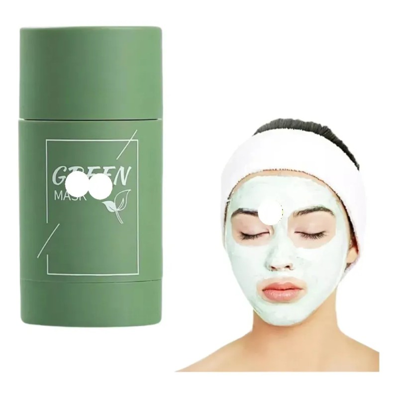 Barra Facial De Barro De Té Verde: Elimina Los Puntos