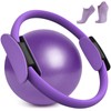 KIDS CHOICE Pilates Kit Casa Incluye Aro Pilates 25Pulgada,Pelota Pilates