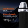 HISports Universal Motorcycle Grip 22 mm Non-Slip Rubber Handle CNC