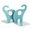 zmgmsmh one Pair Cute Cartoon Elephant Nonskid Bookends Art Bookend