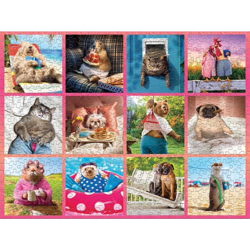 Ceaco - Hilarious Animals - 500 Piece Jigsaw Puzzle