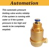 1Pcs Brass Automatic Bleed Valve, Air Vent Valve Brass Automatic