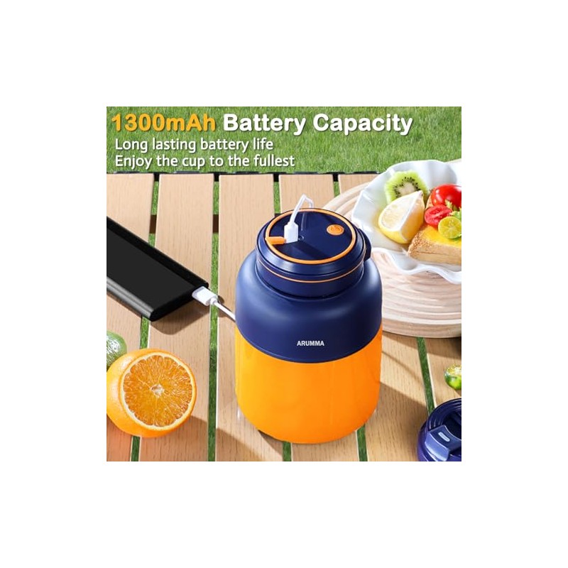 ARUMMA Portable Juice Cup Blender for Smoothies and Shakes