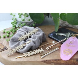 Sigma Sigma Sigma - Sorority Hair Clips - 6/pack