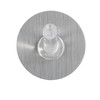Wenko Hook Static-Loc Size M in Silver, PET/Polycarbonate 5 x
