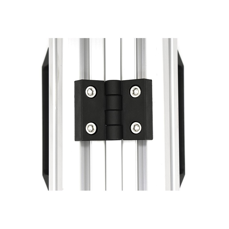 Fullerkreg Hinge Black Profile 40 Slot 8 with Attachment with