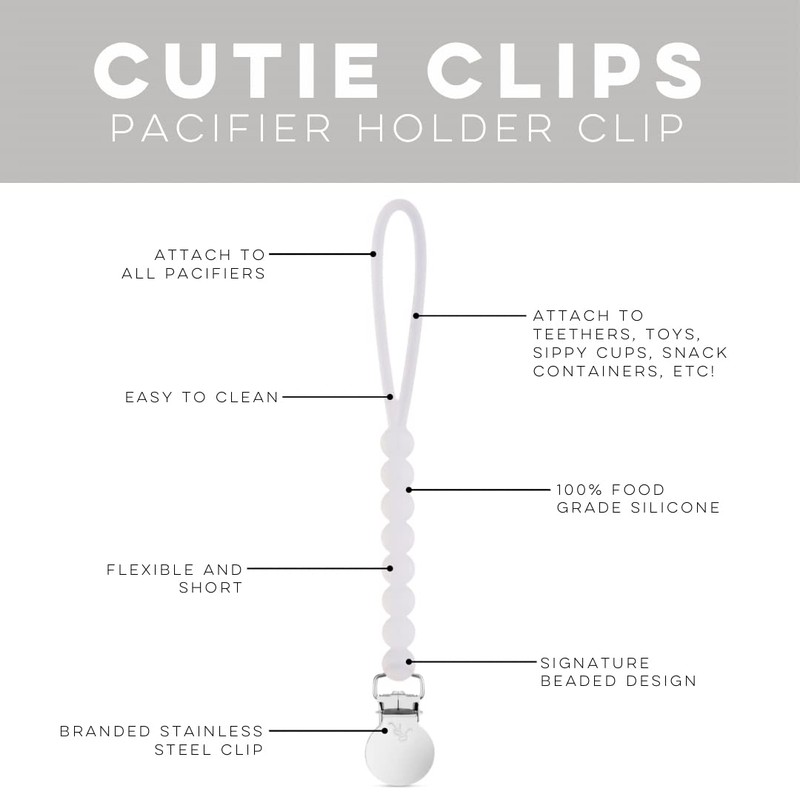 Ryan & Rose Cutie Clip Judy - Pacifier Clip Holder