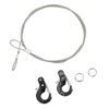 2pcs RC Metal Trailer Hook Aluminum Alloy Steel Rope Lightweight