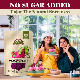 Himalayan Chef Freeze-Dried Dragon Fruit 15g | Organic Dried Fruits Snacks, Healthy Snack for Kids & Adults, Freeze-Drieds Fruit for On-the-Go