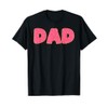 Dad Donut Doughnut Sprinkles Fried Dough Sweet Snack Dessert T-Shirt