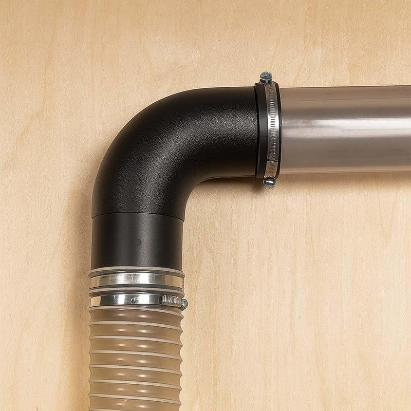 Big Horn 11312 3-Inch 90-Degree Elbow