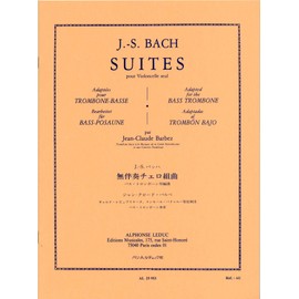 バッハ, J. S.: 無伴奏チェロ組曲/ルデュック社バス･トロンボーン・ソロ用編曲