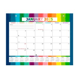 2024-2025 Monthly Magnetic/Desk Calendar - 18 Months Desktop/Wall Calendar/Planner - (Edition #27)