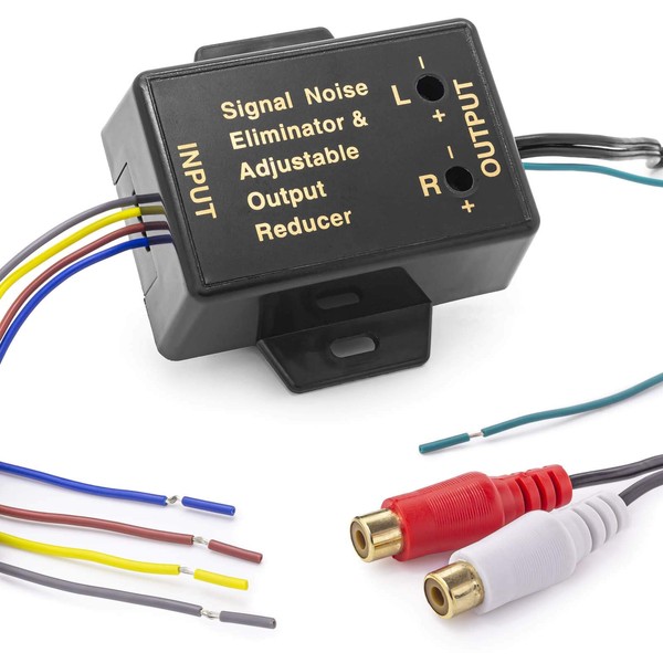 Adapter-Universe® 5767 Low Level Adapter Converter Cinch Car Radio Converter