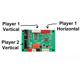 DIY Retro Arcade 3A Pandoras Box Trackball PCB Integration Board
