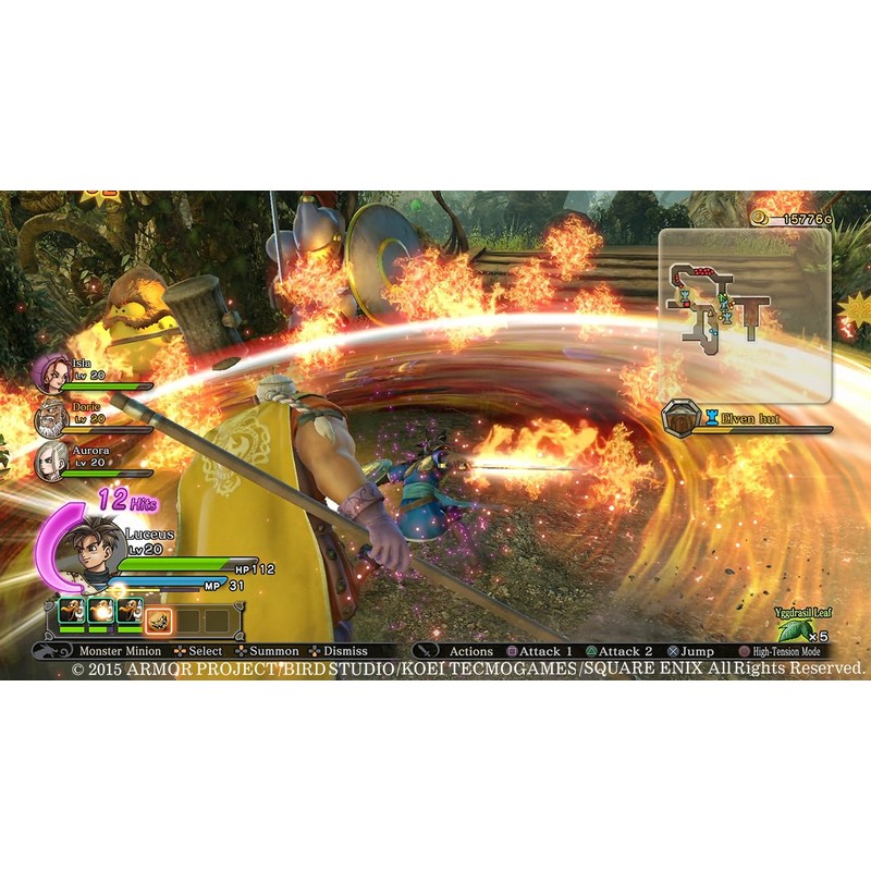 Dragon Quest Heroes: The World Tree’s Woe and the Blight