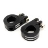 Unbranded Motorcycle 1-1/4" Crash Bar Highway Foot Pegs Mount Clamps