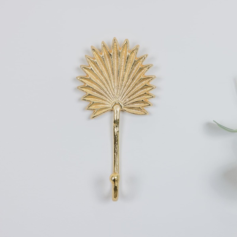 Melody Maison Gold Palm Leaf Wall Hook