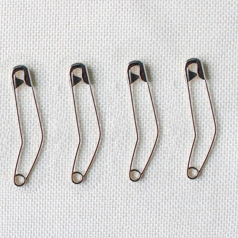 160Pcs Safety Curved Pins Large Safety Pins Crafting Quilting Sewing