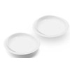 KMINA Non Slip Plate for Disabled, Eating Aid with Suction
