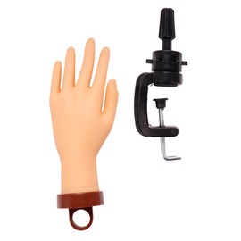 BIUDECO Nail Art Practice Hand Manicure Supply Realistic Hand Shape for Beginners