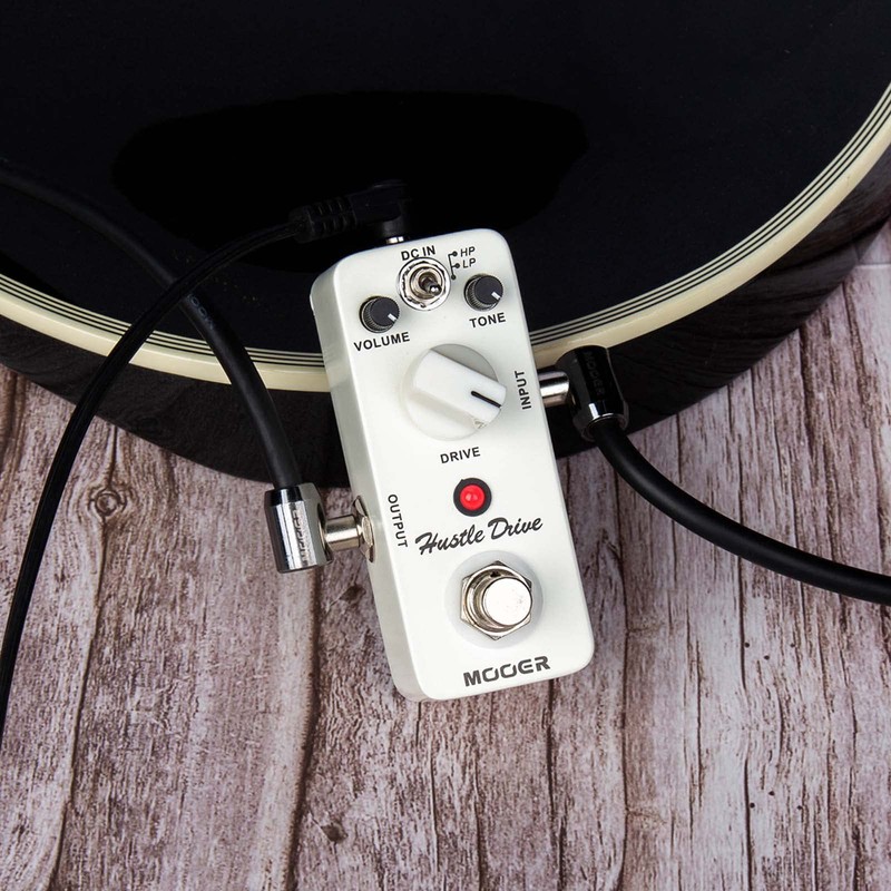 MOOER Hustle Drive Electric guitar distortion pedal, 2 working modes: