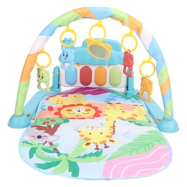 Baby Gyms Play Mats Early Education Sensory Development Foot Piano Baby Musical Activity Mat for Babies Toddlers Green