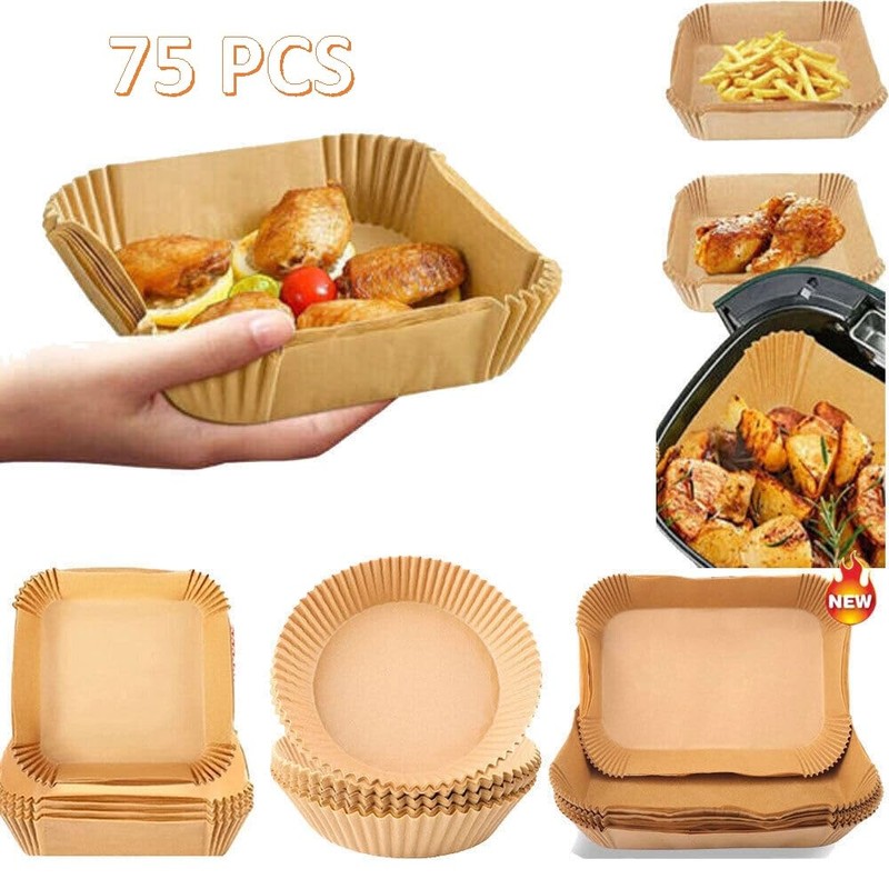 AL-FAHMI Disposable Paper Liner Non-Stick Paper Liners Air Fryer Liners