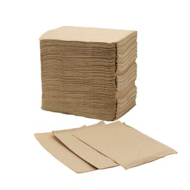Kraft Single Fold - 1 Ply Single Fold Paper Towels - 10-1/4 x 9.10 inch - Great for Restaurants, Offices, Bars, Industrial - Recyclable Paper Towels (4000)
