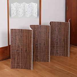 Astro 730-53 Cold Air Guard Panel, Joint-Type, Star Pattern x Wood Grain Pattern, Reversible, Cold Air Stop Panel, Cold Air Blocking, Warm Board, Window, Draft, Insulation, Cold Protection, Power