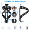 FITTOO Bicycle Water Bottle Cage, Lightweight and Strong Plastic Bike